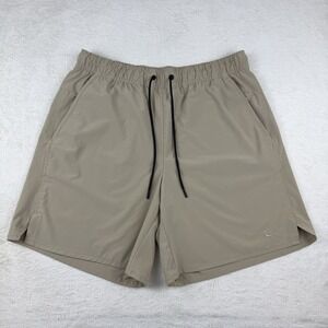 Nike Unlimited Unlined Versatile 7" Khaki Shorts Men's Size Large‎ DV9340-247
